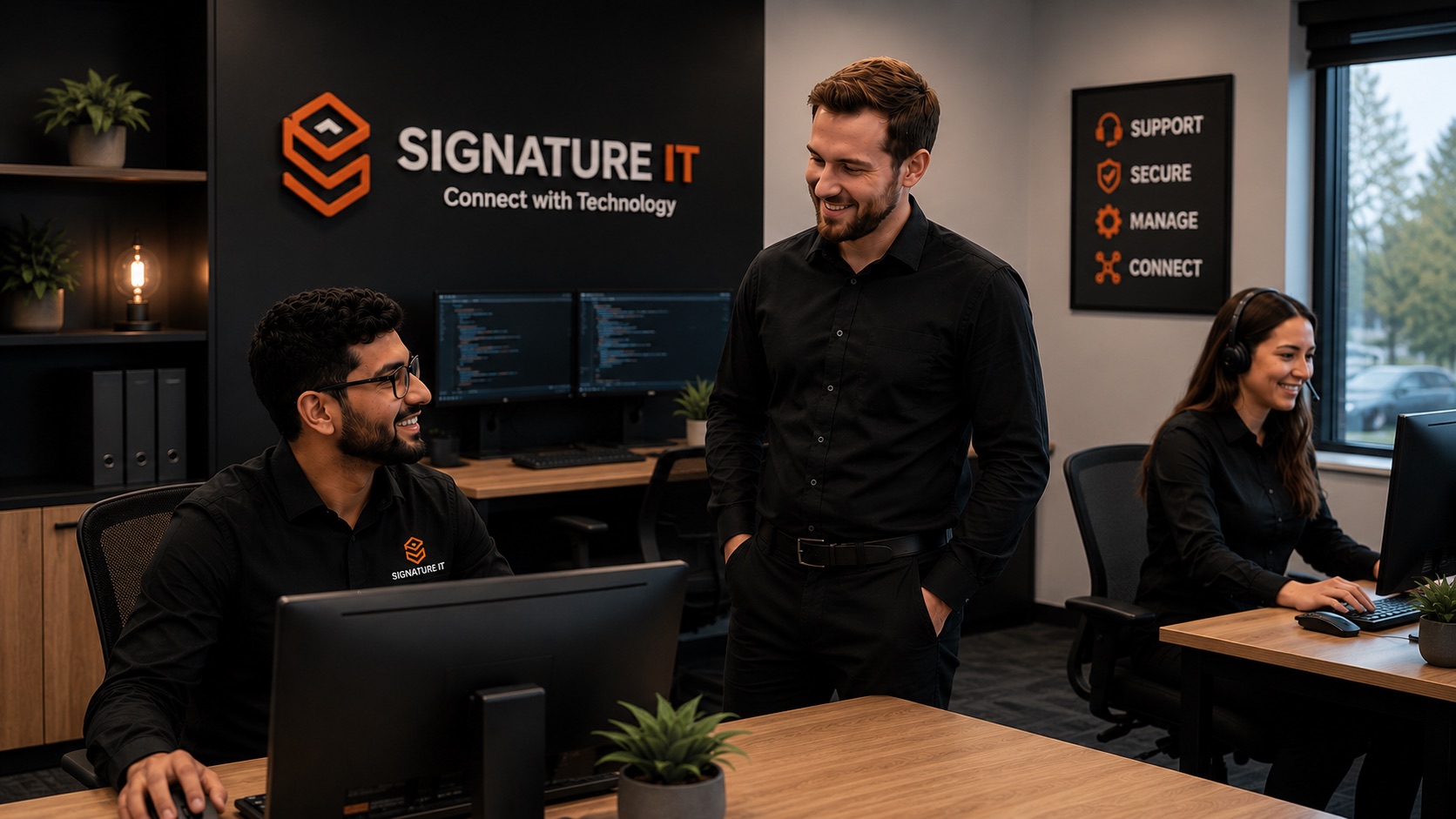Signature IT office in Virginia, QLD